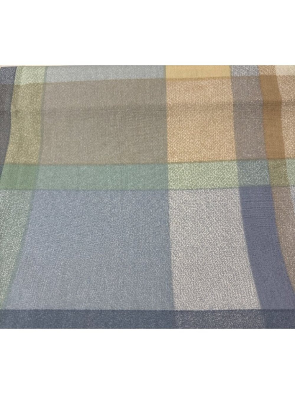 Pastel Plaid Cotton Fabric 16x60" Quilting/Sewing Material Crafts